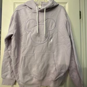 Disney purple lilac H&M sweatshirt hoodie
